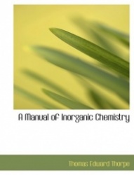 A Manual of Inorganic Chemistry