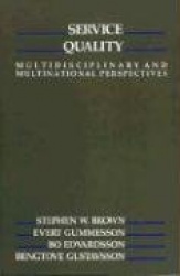 Service Quality - Multidisciplinary and Multinational Perspectives
