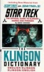 Klingon Dictionary - English/Klingon, Klingon/English