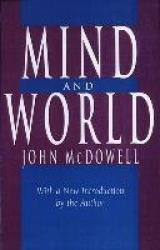 Mind and World - With a New Introduction by the Author