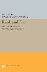 Rank and File - Personal Histories by Working-Class Organizers