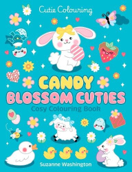 Candy Blossom Cuties Cosy Colouring Book