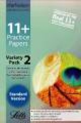 11+ Practice Papers, Variety Pack 2, Standard - Maths Test 2, Verbal Reasoning Test 2, Non-verbal Reasoning Test 2