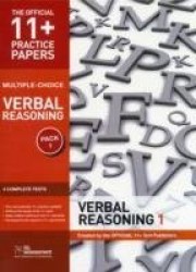 11+ Practice Papers, Verbal Reasoning Pack 1, Multiple Choice