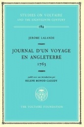 Jerome Lalande, Journal d`un Voyage en Angleterre 1763
