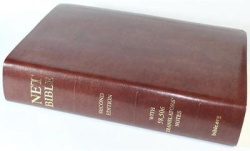 Full Notes Net Bible Second Edition - Bonded Leather - Brown