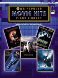 Popular Piano Library Movie Hits: Level 2, Book, CD&General MIDI Disk