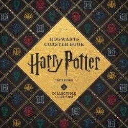 Harry Potter Hogwarts Coaster Book: Gryffindor, Ravenclaw, Hufflepuff, Slytherin