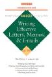 Writing Effective Letters,Memos and E-mails