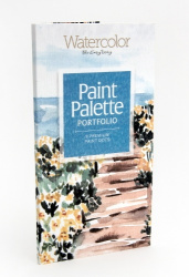 Watercolor the Easy Way Paint Palette Portfolio Coastal