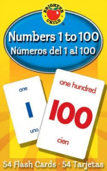 Numbers 1 to 100 Flash Cards: Numeros del 1 Al 100