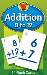 Addition 0 to 12 Flash Cards