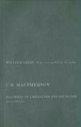 C.B. Macpherson - Dilemmas of Liberalism and Socialism