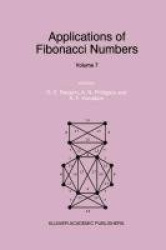 Applications of Fibonacci Numbers - Volume 7