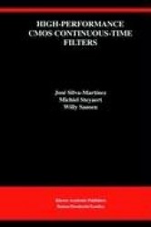 High-Performance CMOS Continuous-Time Filters