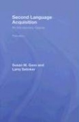 Second Language Acquisition - An Introductory Course