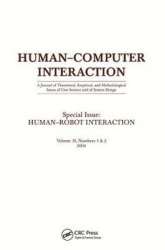 Human-robot Interaction - A Special Double Issue of human-computer Interaction