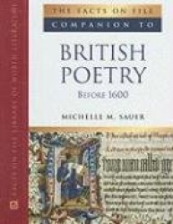 Companion to British Poetry Before 1600