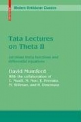Tata Lectures on Theta II : Jacobian theta functions and differential equations