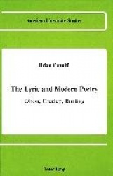 The Lyric and Modern Poetry - Olson, Creeley, Bunting