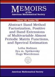 Abstract Band Method Via Factorization, Positive and Band Extensions of Multivariable Almost Periodic Matrix Functions and Spect