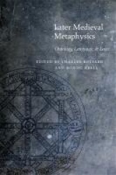 Later Medieval Metaphysics - Ontology, Language, and Logic