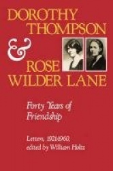 Forty Years of Friendship - Letters, 1921-1960