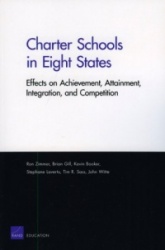 Charter Schools in Eight States - Effects on Achievement, Attainment, Integration, and Competition