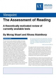 The Assessment of Reading - A theoretically motivated review of currently available tests