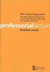 The Resourcing Puzzle - The difficulties of establishing causal links between resourcing and student outcomes
