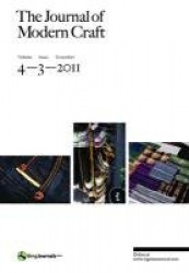 Journal of Modern Craft