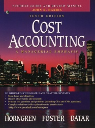 Cost Accounting IPE 10th Edition                                      Cost Accounting: Study Guide