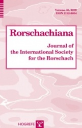 Rorschachiana: v. 30 - Yearbook of the International Rorschach Society