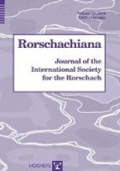 Rorschachiana: v. 31 - Journal of the International Society for the Rorschach