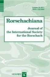 Rorschachiana: v. 32 - Journal of the International Society for the Rorschach