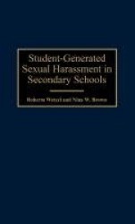Student-Generated Sexual Harassment in Secondary Schools