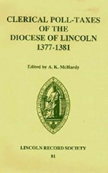 Clerical Poll-Taxes in the Diocese of Lincoln 1377-81
