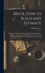 Brick, How to Build and Estimate