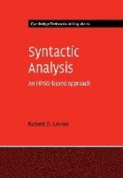 Syntactic Analysis: An HPSG-based Approach