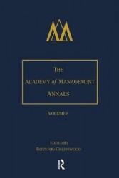 The Academy of Management Annals, Volume 6