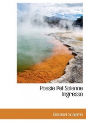 Poesie Pel Solenne Ingresso