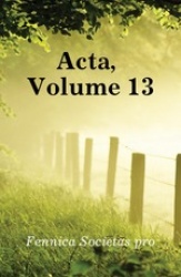 ACTA, Volume 13