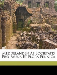 Meddelanden AF Societatis Pro Fauna Et Flora Fennica