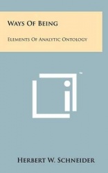 Ways of Being: Elements of Analytic Ontology