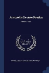 Aristotelis De Arte Poetica: Vahlen's Text