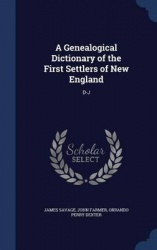 A Genealogical Dictionary of the First Settlers of New England - D-J