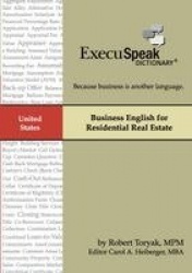 Business English for Residential Real Estate