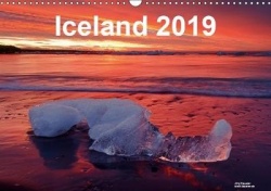 Iceland 2019 2019 - Landscape, nature, waterfalls, polar light and mountains in Iceland in northern Europe