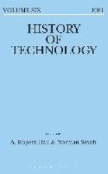 History of Technology Volume 6