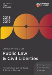Core Statutes on Public Law&Civil Liberties 2018-19